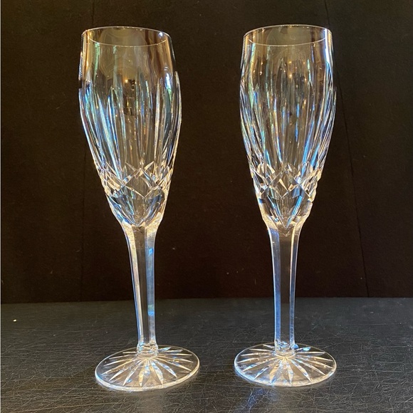 Other - Crystal Bride & Groom Champagne Flutes